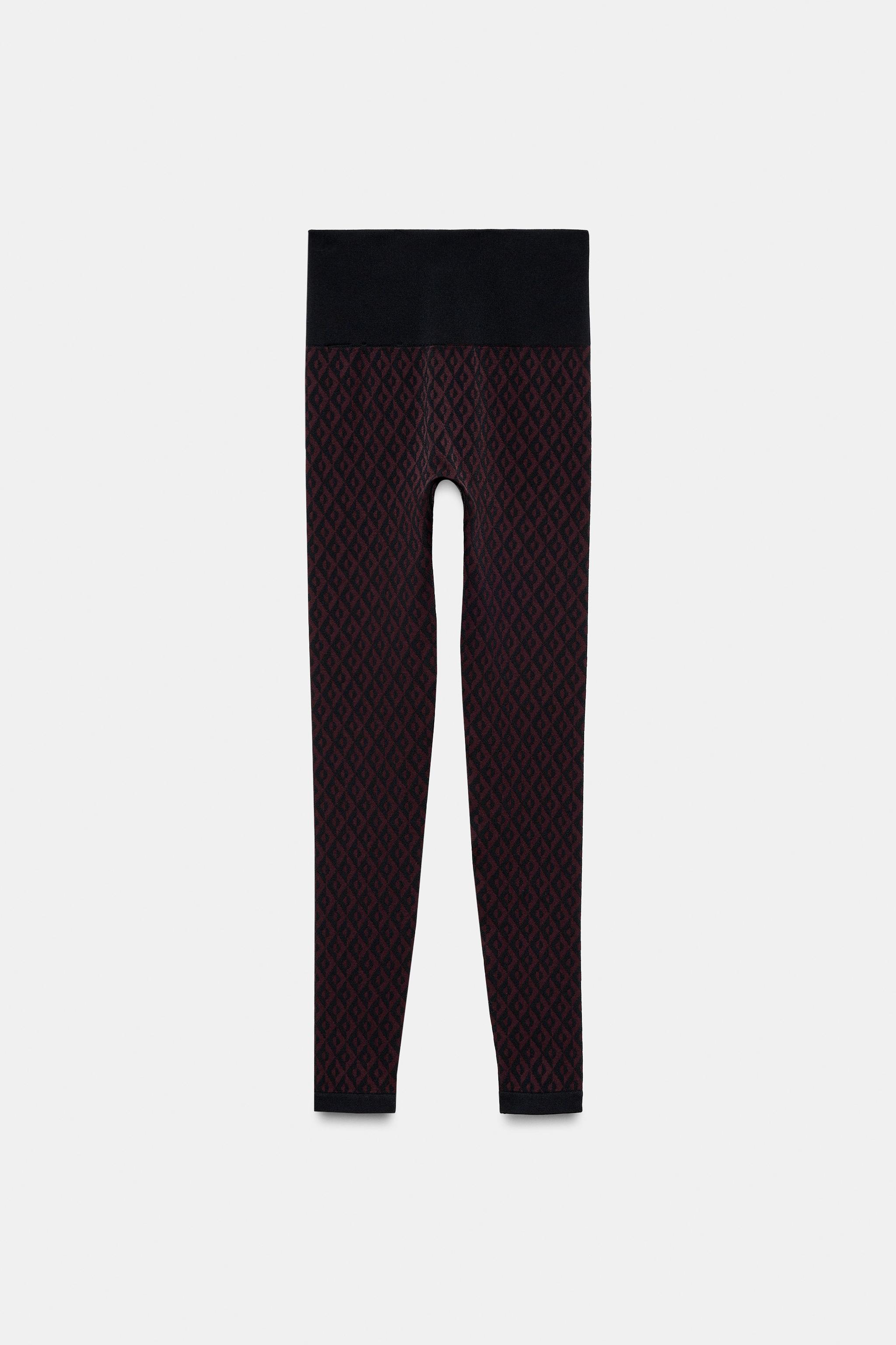 JACQUARD SEAMLESS SKI COLLECTION LEGGINGS
